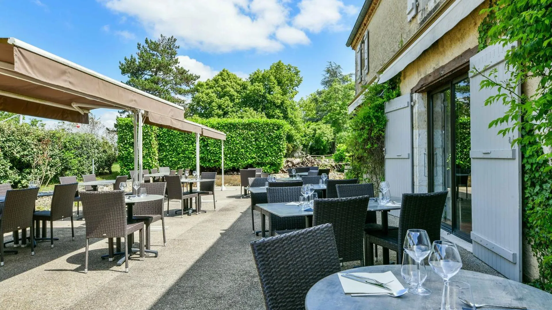 Logis Hotel La Ferme De Flaran Maignaut France